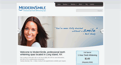 Desktop Screenshot of modernsmile.com